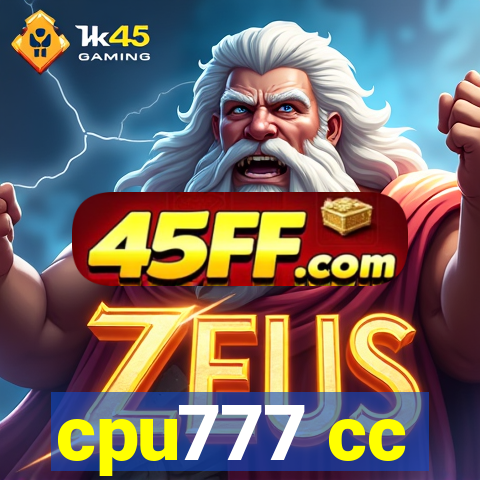 cpu777 cc